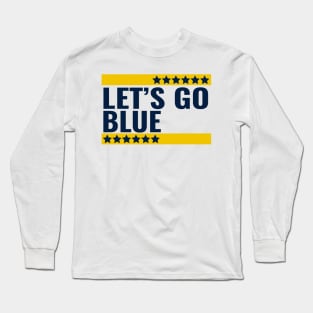 lets go blue Long Sleeve T-Shirt